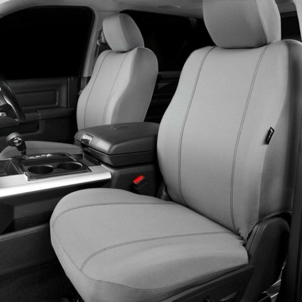 Fia GRAY Seat Protector Custom Seat Cover For 2021-2024 Ford Bronco SP87-69 GRAY