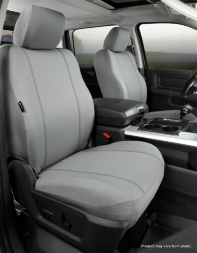Fia GRAY Seat Protector Custom Seat Cover For 2021-2024 Ford Bronco SP87-69 GRAY