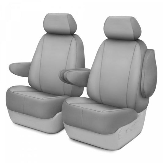Fia GRAY Seat Protector Custom Seat Cover For 2021-2024 Ford Bronco SP87-69 GRAY