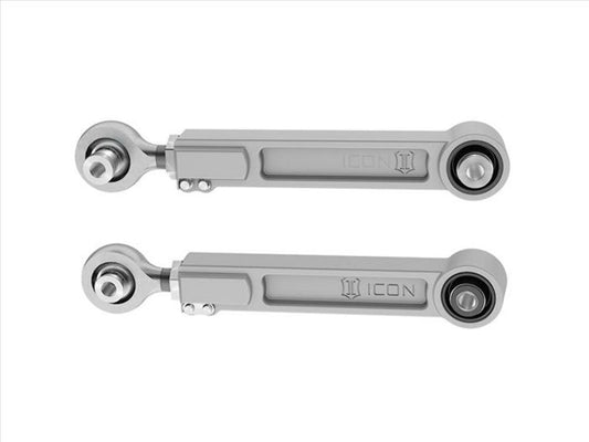 ICON 44100 Billet Rear Upper Link Kit Fits 2021-2024 Ford Bronco