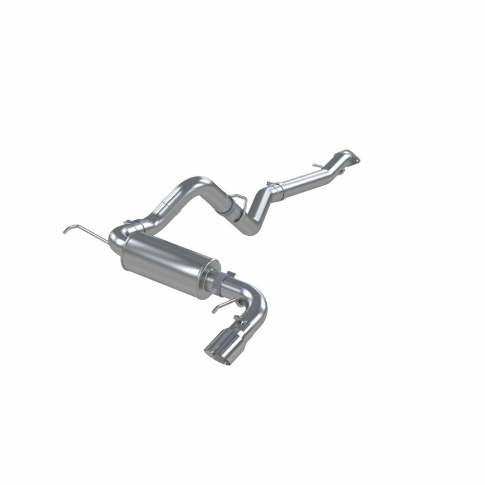 MBRP Stainless Steel 3" Cat-Back Single Exit Rear Exhaust w/Tip fits 2021-2024 Ford Bronco S5235304