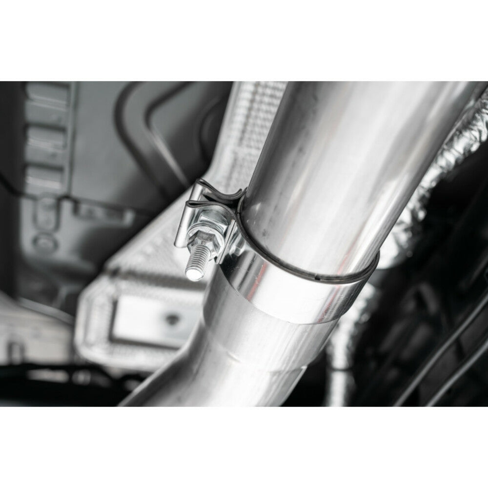 MBRP Aluminized 3" Cat-Back Single Exit Rear Exhaust w/Tip fits 2021-2024 Ford Bronco S5235AL