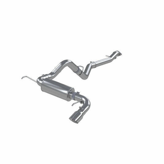 MBRP Aluminized 3" Cat-Back Single Exit Rear Exhaust w/Tip fits 2021-2024 Ford Bronco S5235AL