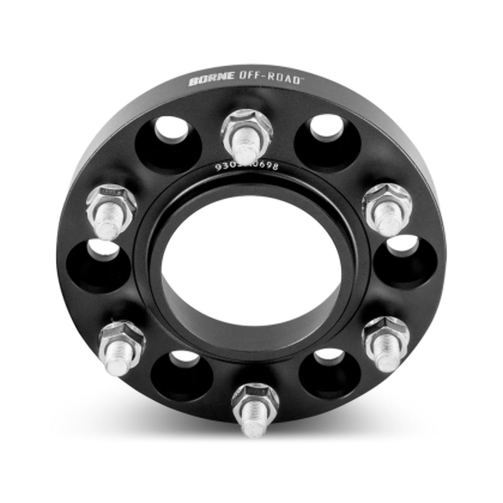 Mishimoto BNWS-001-500BK Fits 2021-2024 Ford Bronco Borne Off-Road 50mm Wheel Spacers 6x139.7 - Black
