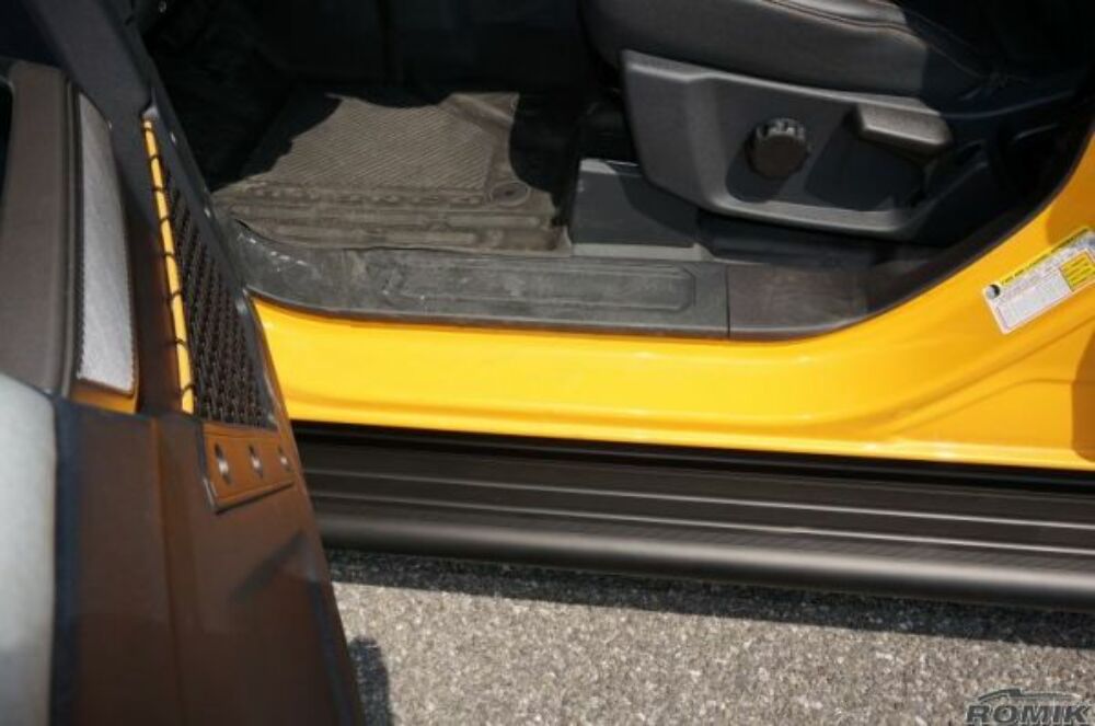 Romik® 6" RB2 Series Black Running Boards For 2021-2023 Ford Bronco 22388419