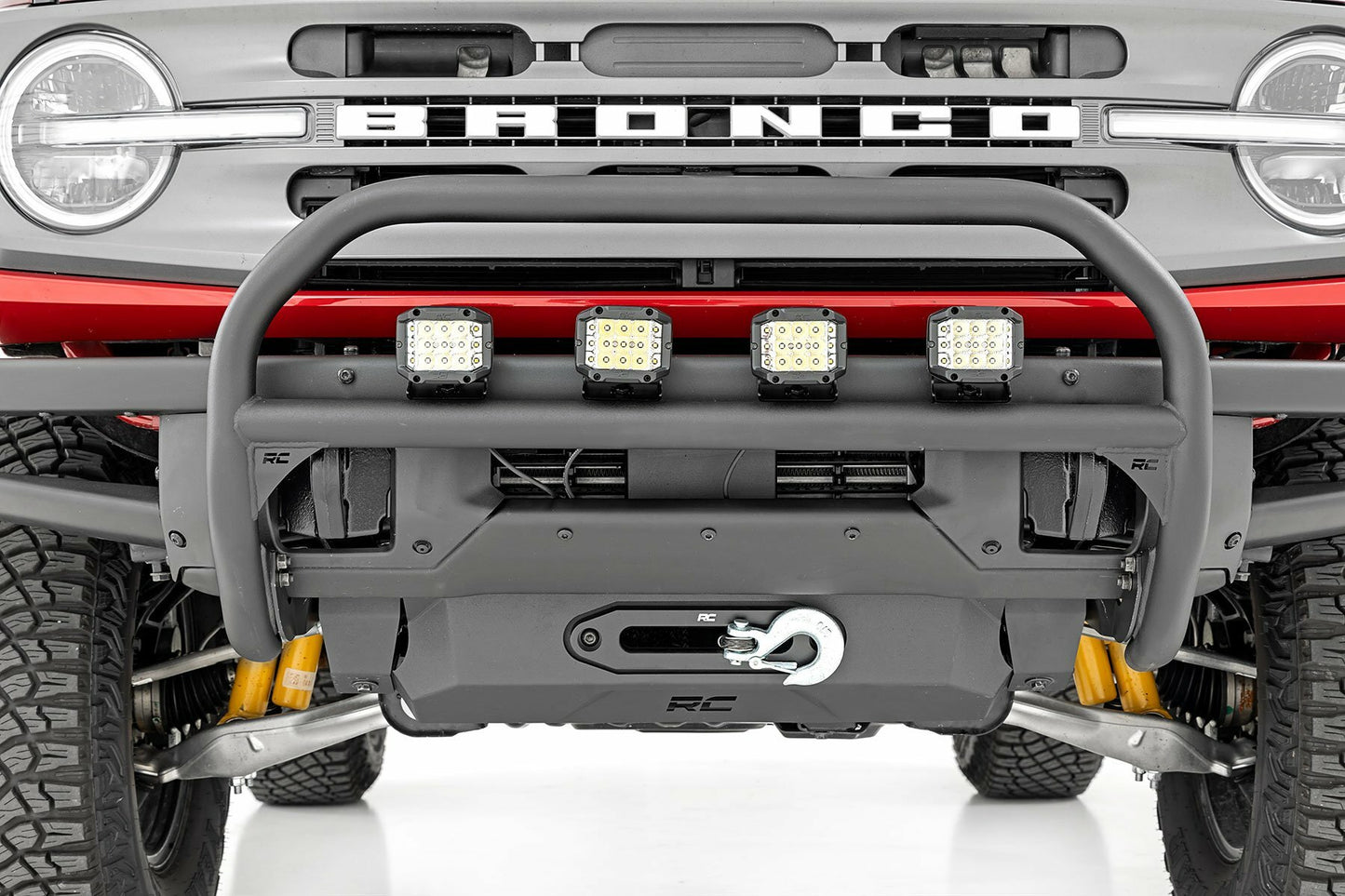 Rough Country 51054 Hidden Winch Mount Fits 2021-2024 Ford Bronco 4WD