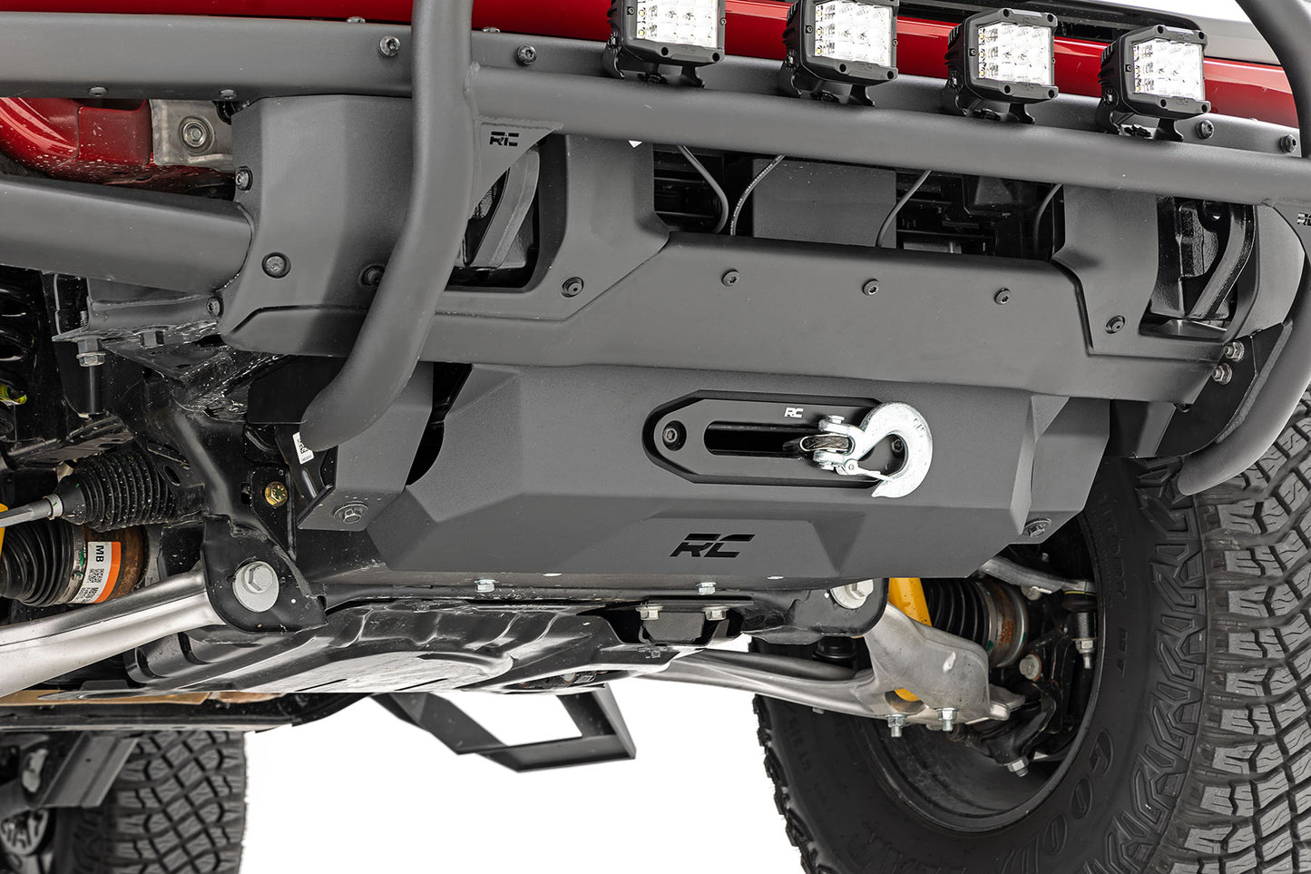 Rough Country 51054 Hidden Winch Mount Fits 2021-2024 Ford Bronco 4WD