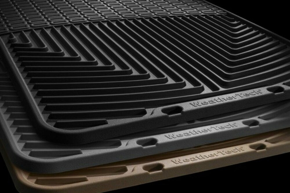Weather Tech All-Weather 1st Row Black Floor Mats For 2021-2024 Ford Bronco Sport W577
