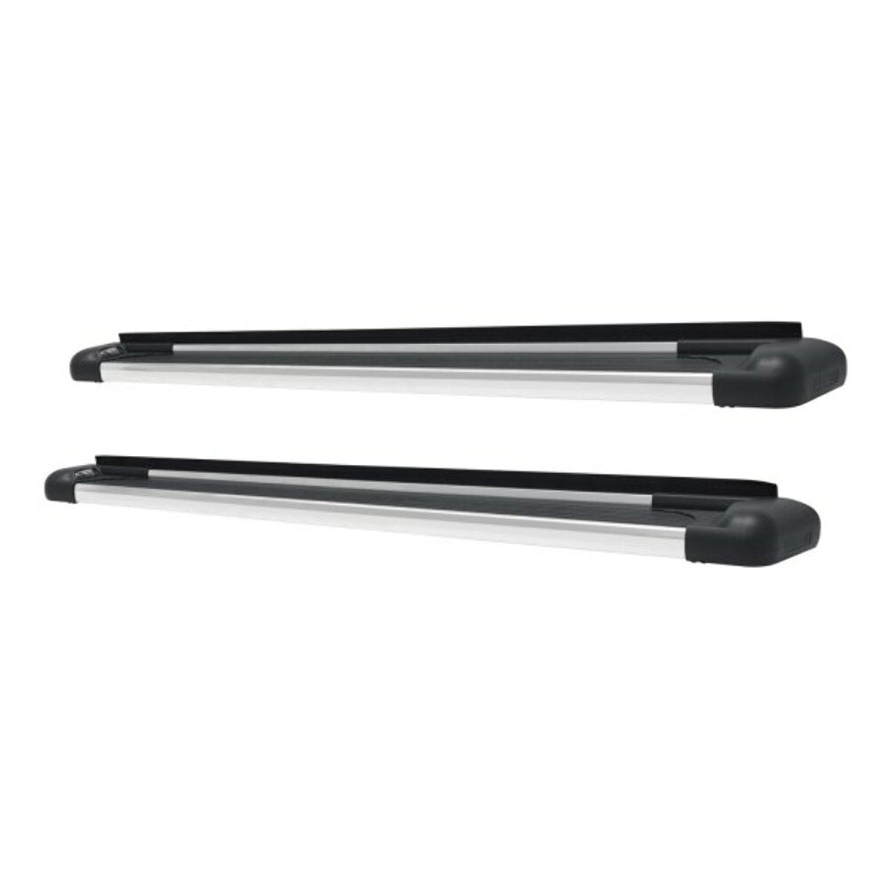 Westin 5.5" SG6 Cab Length Black LED Running Boards with Brite Trim For 2021-2023 Ford Bronco 4-Door 27-65720