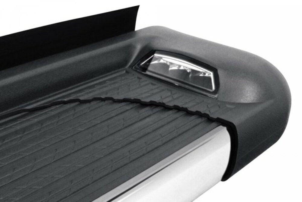 Westin 5.5" SG6 Cab Length Black LED Running Boards with Brite Trim For 2021-2023 Ford Bronco 4-Door 27-65720