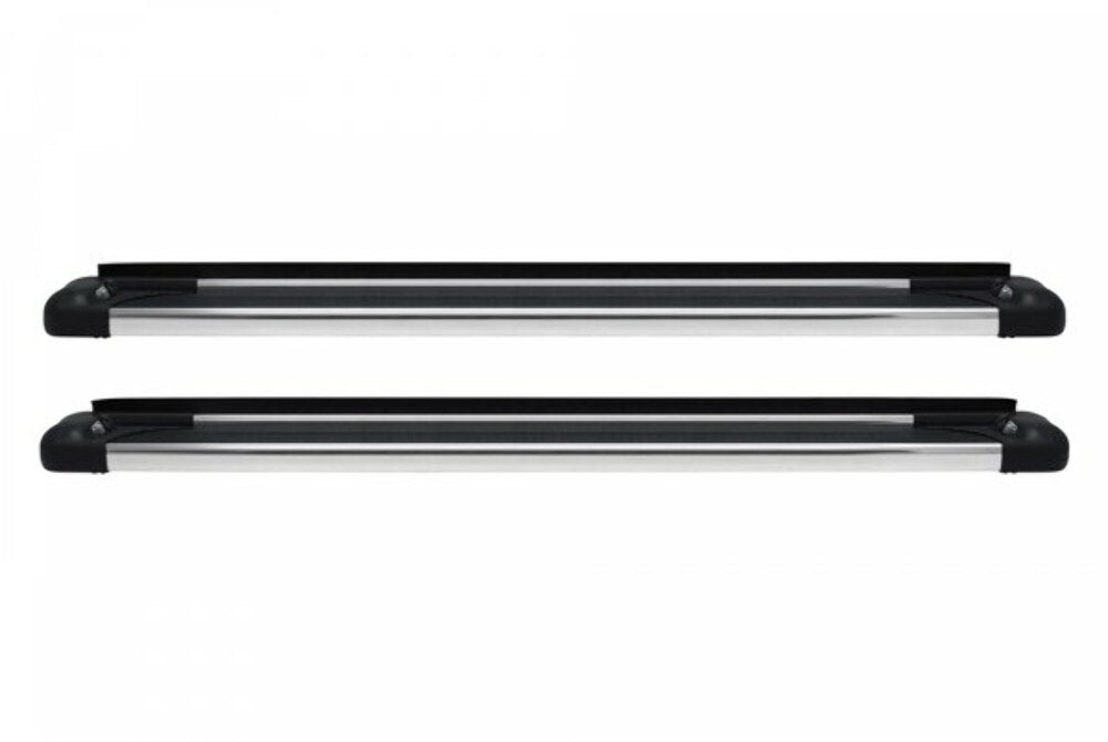 Westin 5.5" SG6 Cab Length Black LED Running Boards with Brite Trim For 2021-2023 Ford Bronco 4-Door 27-65720