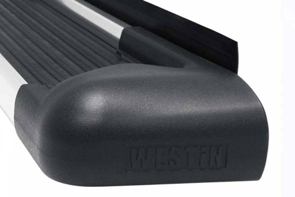 Westin 5.5" SG6 Cab Length Black LED Running Boards with Brite Trim For 2021-2023 Ford Bronco 4-Door 27-65720