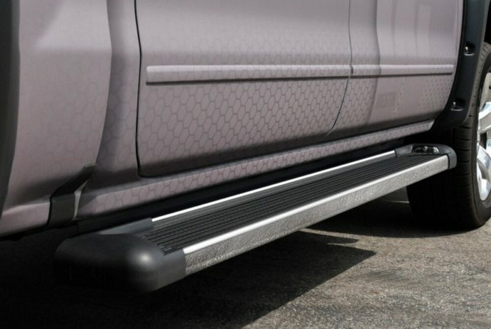 Westin 5.5" SG6 Cab Length Black LED Running Boards with Brite Trim For 2021-2023 Ford Bronco 4-Door 27-65720