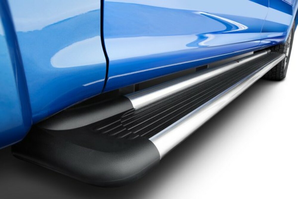 Westin 6" Sure-Grip Cab Length Black Running Boards with Brite Trim For 2021-2024 Ford Bronco 4-Door 27-6600