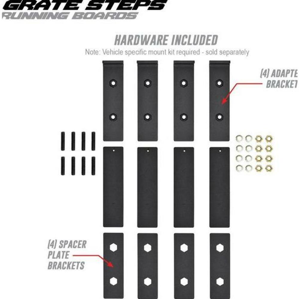 Westin GRATE Steps Running Boards for 2021-2024 Ford Bronco 27-74705