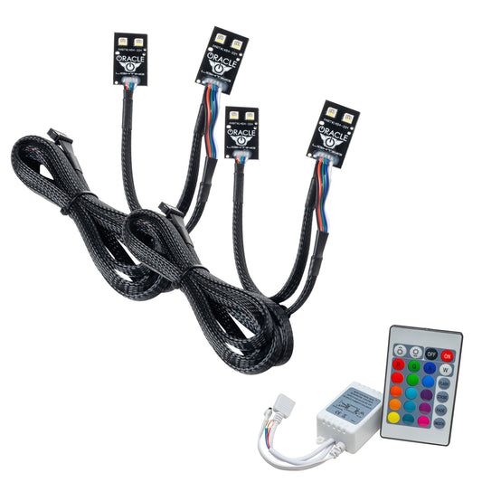 ORACLE Lighting 1454-504 Fits Ford Bronco Sport ColorSHIFT® RGB+W Headlight DRL + Halo Upgrade