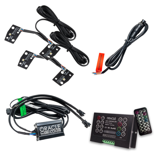 ORACLE Lighting 1468-333 Fits Ford Bronco ColorSHIFT® RGB+W Headlight Halo Upgrade Kit