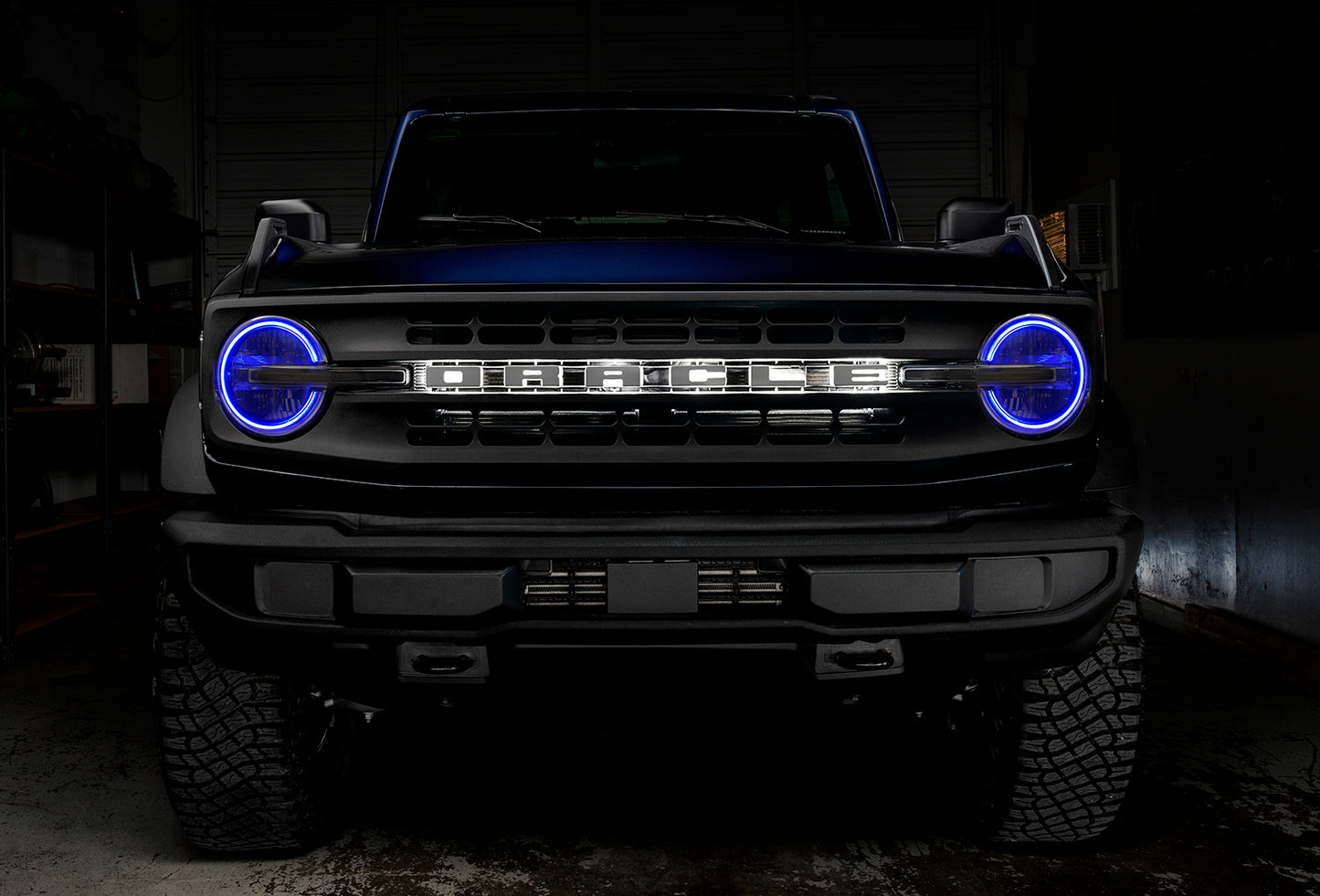 ORACLE Lighting 1468-335 Fits Ford Bronco ColorSHIFT® RGB+W Headlight Halo Upgrade Kit
