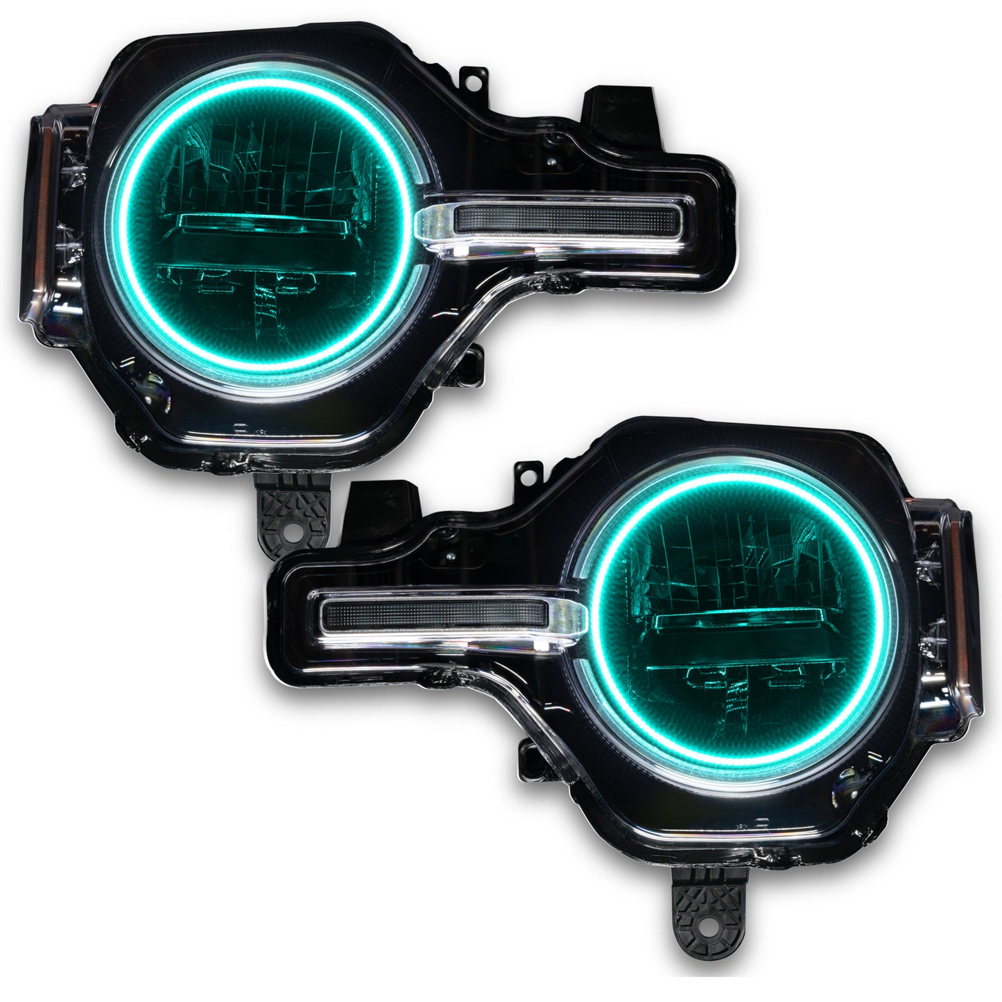 ORACLE Lighting 1470-334 Fits Ford Bronco LED Headlight Halo Halo Kit - Base Headlights