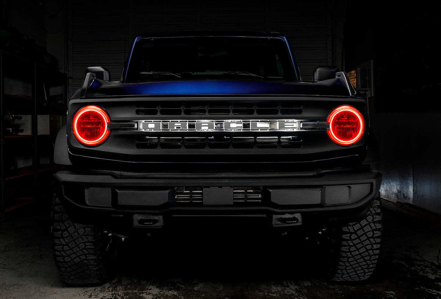 ORACLE Lighting 1470-334 Fits Ford Bronco LED Headlight Halo Halo Kit - Base Headlights