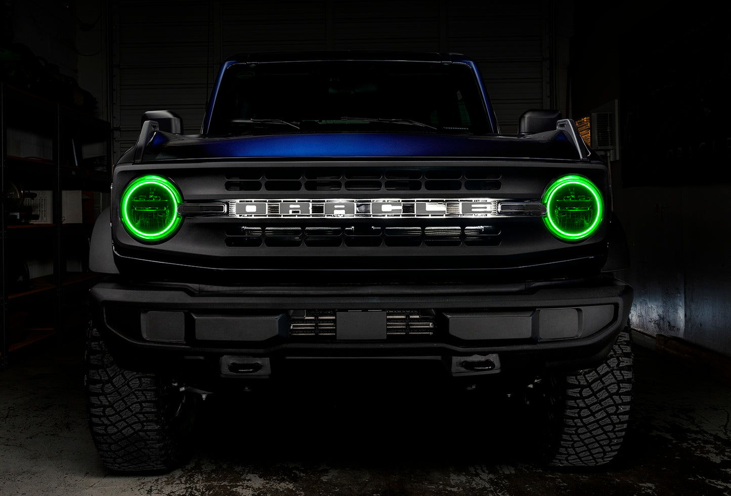 ORACLE Lighting 1470-334 Fits Ford Bronco LED Headlight Halo Halo Kit - Base Headlights