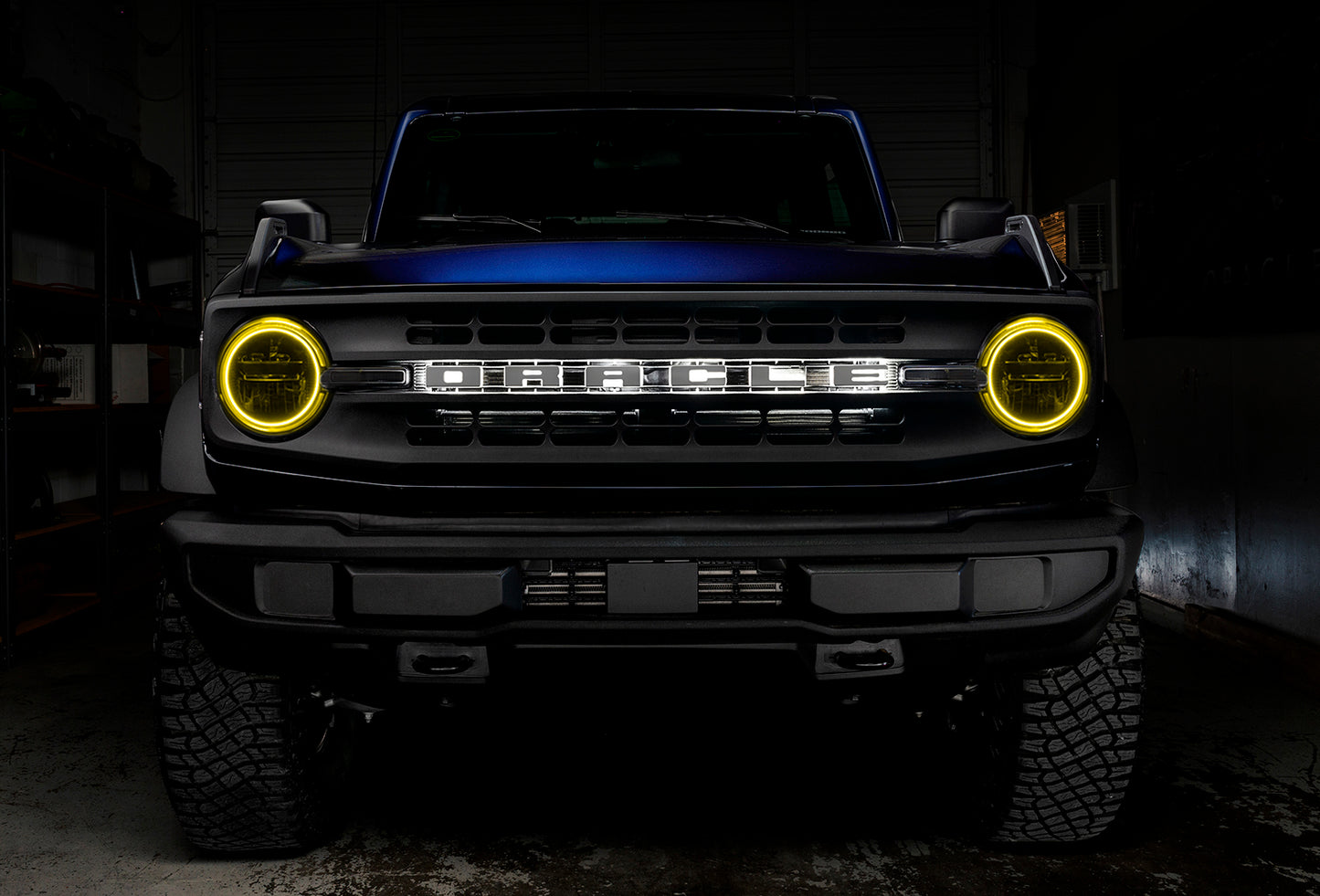 ORACLE Lighting 1470-334 Fits Ford Bronco LED Headlight Halo Halo Kit - Base Headlights