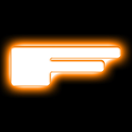 ORACLE Lighting 3140-F-005 Fits 2021-2023 Ford Bronco Universal Illuminated LED Letter Badges - Matte White Surface Finish - F