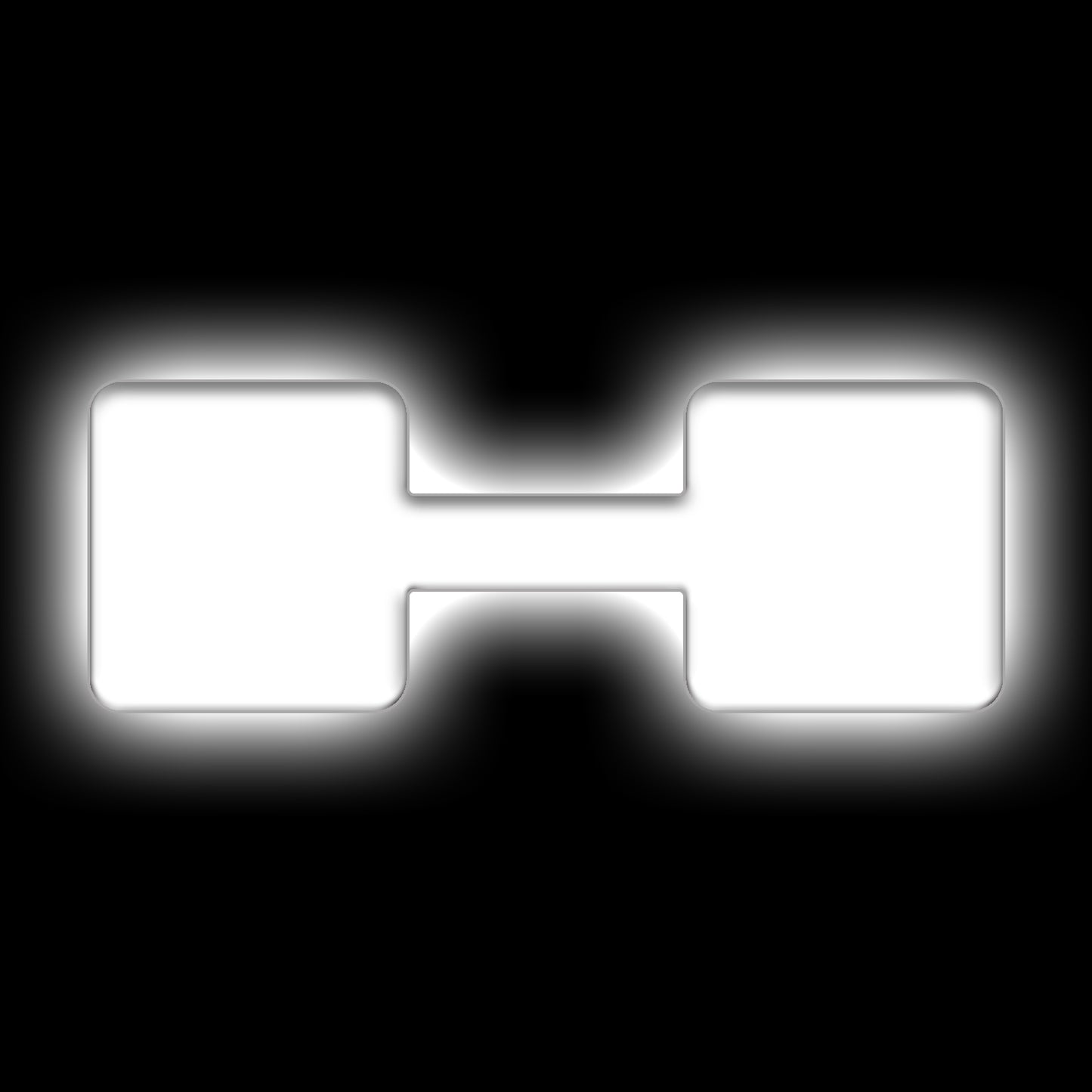 ORACLE Lighting 3140-H-001 Fits 2021-2023 Ford Bronco Universal Illuminated LED Letter Badges - Matte White Surface Finish - H