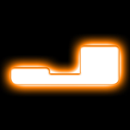 ORACLE Lighting 3140-J-005 Fits 2021-2023 Ford Bronco Universal Illuminated LED Letter Badges - Matte White Surface Finish - J