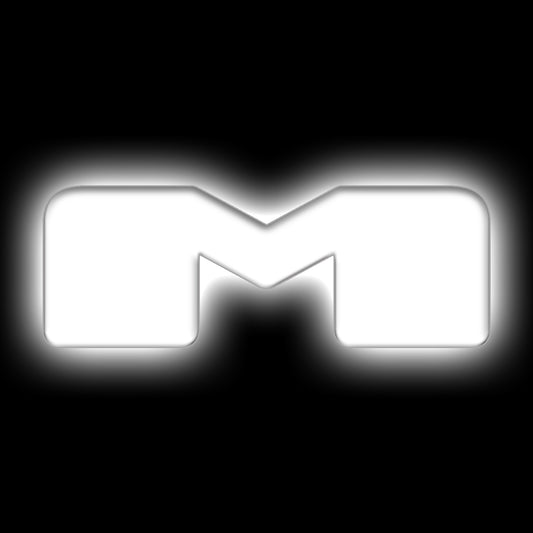 ORACLE Lighting 3140-M-001 Fits 2021-2023 Ford Bronco Universal Illuminated LED Letter Badges - Matte White Surface Finish - M