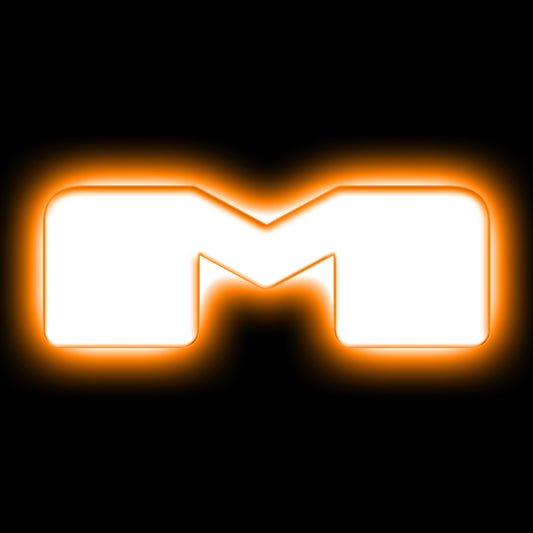 ORACLE Lighting 3140-M-005 Fits 2021-2023 Ford Bronco Universal Illuminated LED Letter Badges - Matte White Surface Finish - M