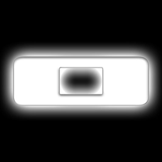 ORACLE Lighting 3140-O-001 Fits 2021-2023 Ford Bronco Universal Illuminated LED Letter Badges - Matte White Surface Finish - O