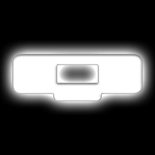 ORACLE Lighting 3140-Q-001 Fits 2021-2023 Ford Bronco Universal Illuminated LED Letter Badges - Matte White Surface Finish - Q