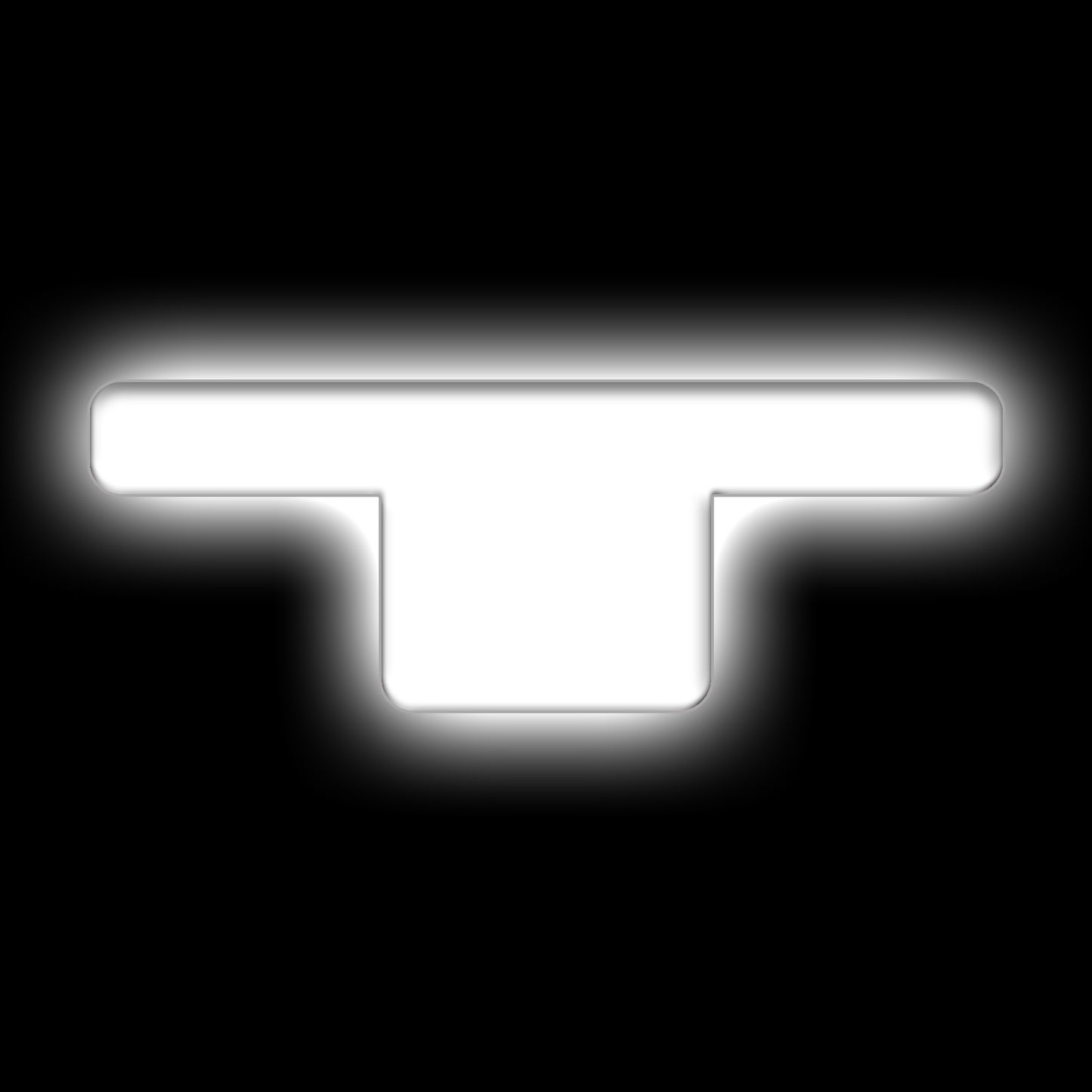 ORACLE Lighting 3140-T-001 Fits 2021-2023 Ford Bronco Universal Illuminated LED Letter Badges - Matte White Surface Finish - T