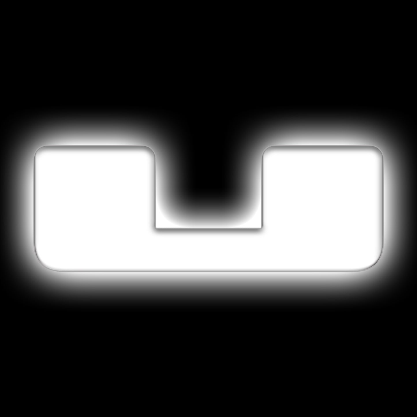 ORACLE Lighting 3140-U-001 Fits 2021-2023 Ford Bronco Universal Illuminated LED Letter Badges - Matte White Surface Finish - U