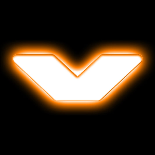 ORACLE Lighting 3140-V-005 Fits 2021-2023 Ford Bronco Universal Illuminated LED Letter Badges - Matte White Surface Finish - V