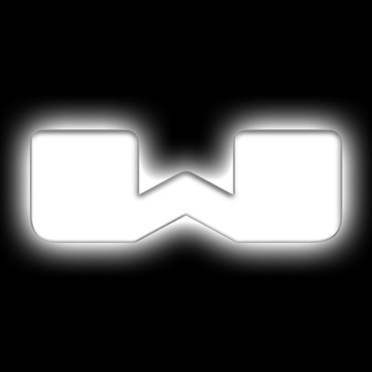 ORACLE Lighting 3140-W-001 Fits 2021-2023 Ford Bronco Universal Illuminated LED Letter Badges - Matte White Surface Finish - W