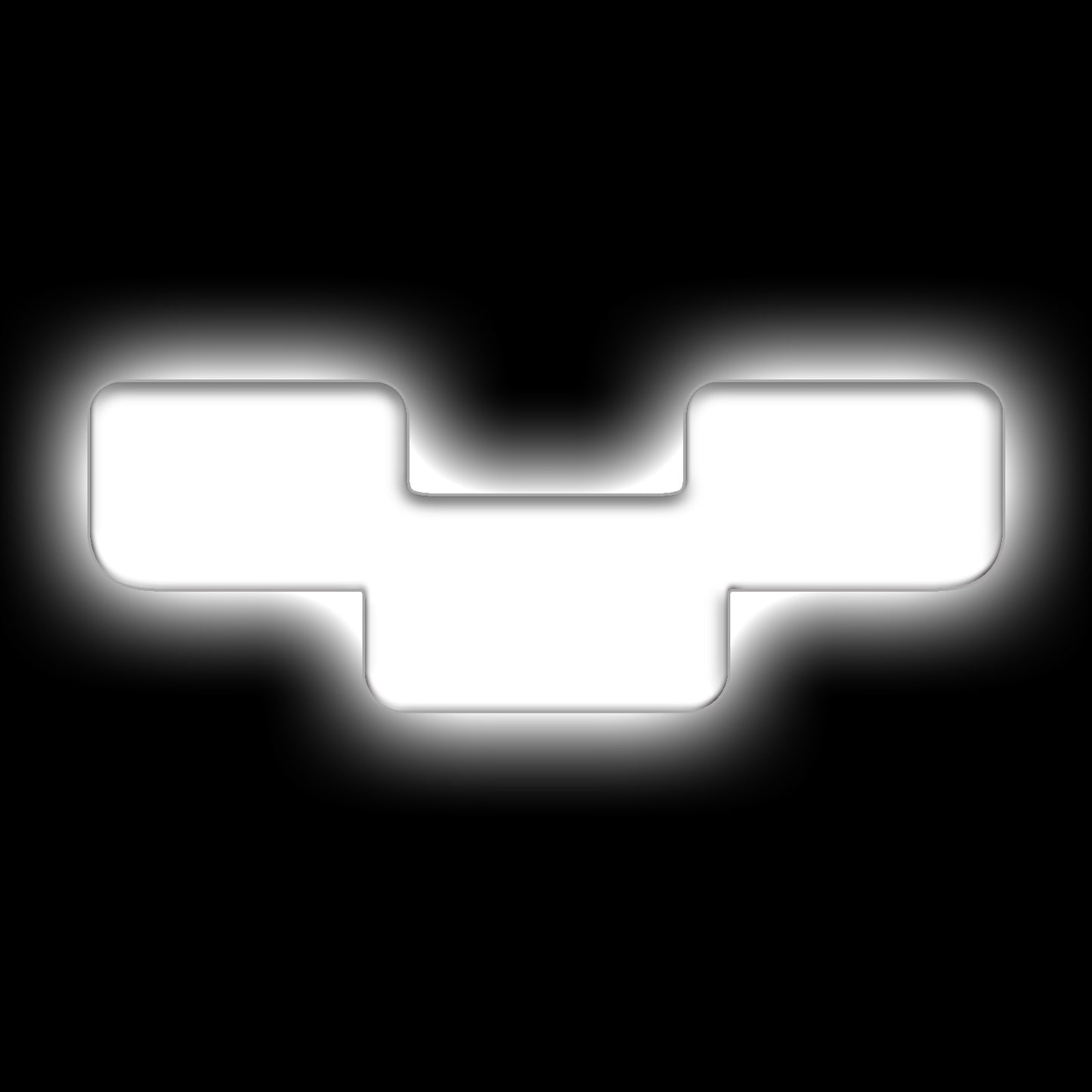 ORACLE Lighting 3140-Y-001 Fits 2021-2023 Ford Bronco Universal Illuminated LED Letter Badges - Matte White Surface Finish - Y
