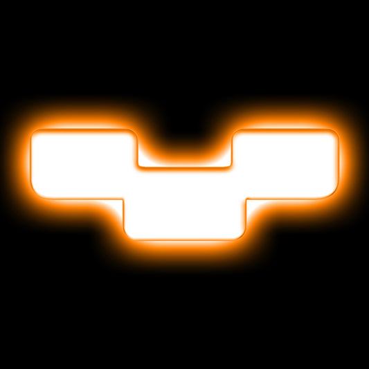 ORACLE Lighting 3140-Y-005 Fits 2021-2023 Ford Bronco Universal Illuminated LED Letter Badges - Matte White Surface Finish - Y