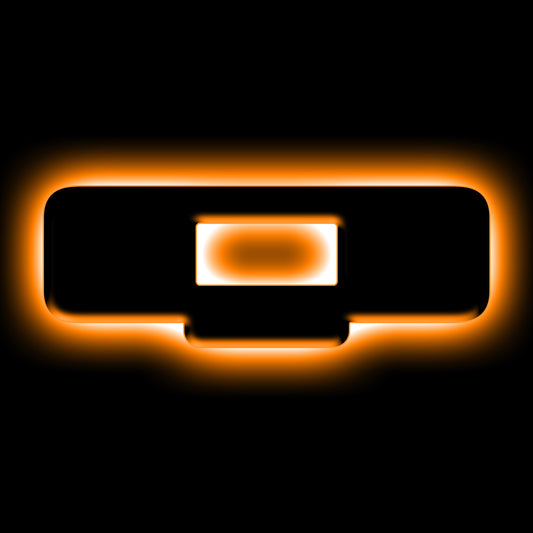 ORACLE Lighting 3141-Q-005 Fits 2021-2023 Ford Bronco Universal Illuminated LED Letter Badges - Matte Black Surface Finish - Q