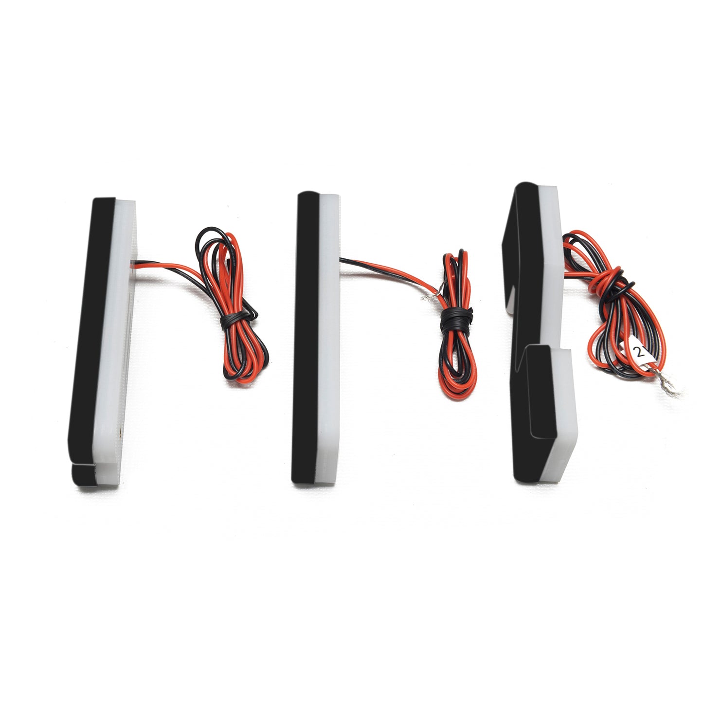 ORACLE Lighting 3141-S-005 Fits 2021-2023 Ford Bronco Universal Illuminated LED Letter Badges - Matte Black Surface Finish - S