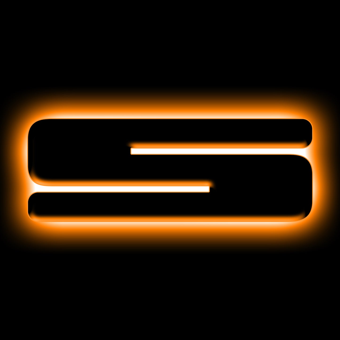 ORACLE Lighting 3141-S-005 Fits 2021-2023 Ford Bronco Universal Illuminated LED Letter Badges - Matte Black Surface Finish - S