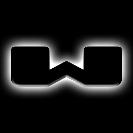 ORACLE Lighting 3141-W-001 Fits 2021-2023 Ford Bronco Universal Illuminated LED Letter Badges - Matte Black Surface Finish - W