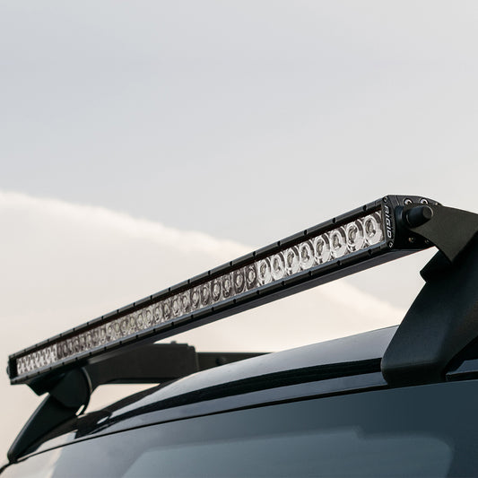 Rigid Industries 46726 2021-2023 Ford Bronco Roof Rack Light Kit with a SR Spot/Flood Combo Bar Included