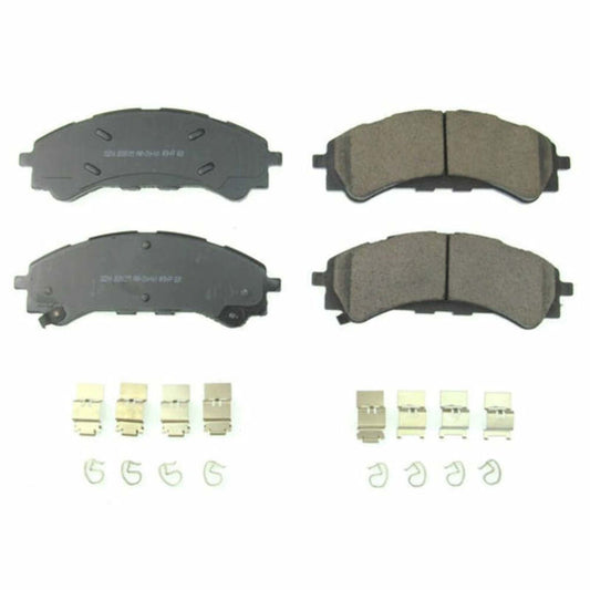 Power Stop 17-2216 Fits 2021-2024 Ford Bronco Front Z17 Evolution Ceramic Brake Pads w/Hardware