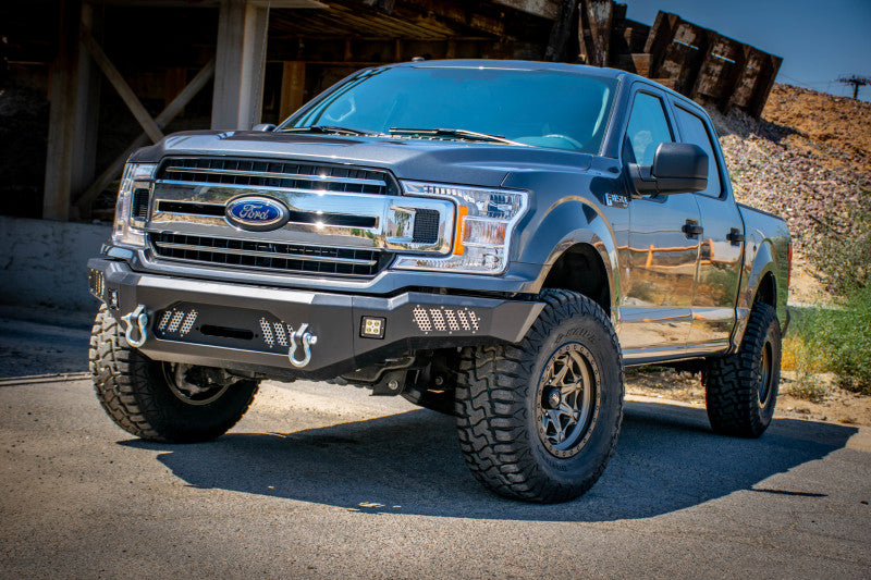 Ford F-150 Front Bumper With Light Holes 18-20 Ford F-150 F
