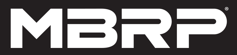 MBRP Aluminized Black 3" Cat-Back Single Exit Rear Exhaust w/tip fits 2021-2024 Ford Bronco S5235BLK