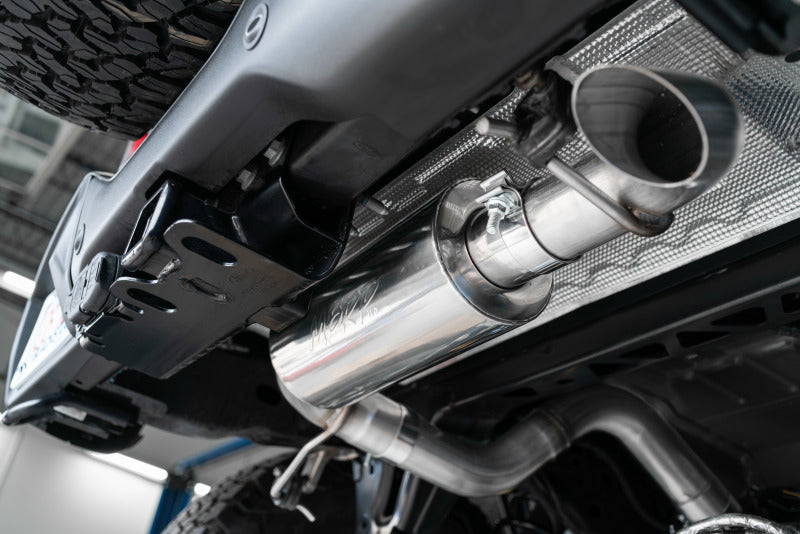 MBRP Stainless Steel 3" Cat-Back Single Exit Rear Exhaust fits 2021-2024 Ford Bronco S5237304
