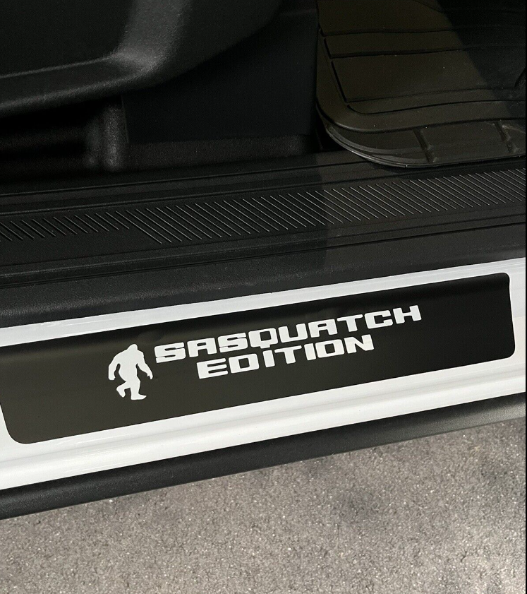 Fits 2021-2024 Ford Bronco Sport and Full Size 2 Door Sill Decal Full Set