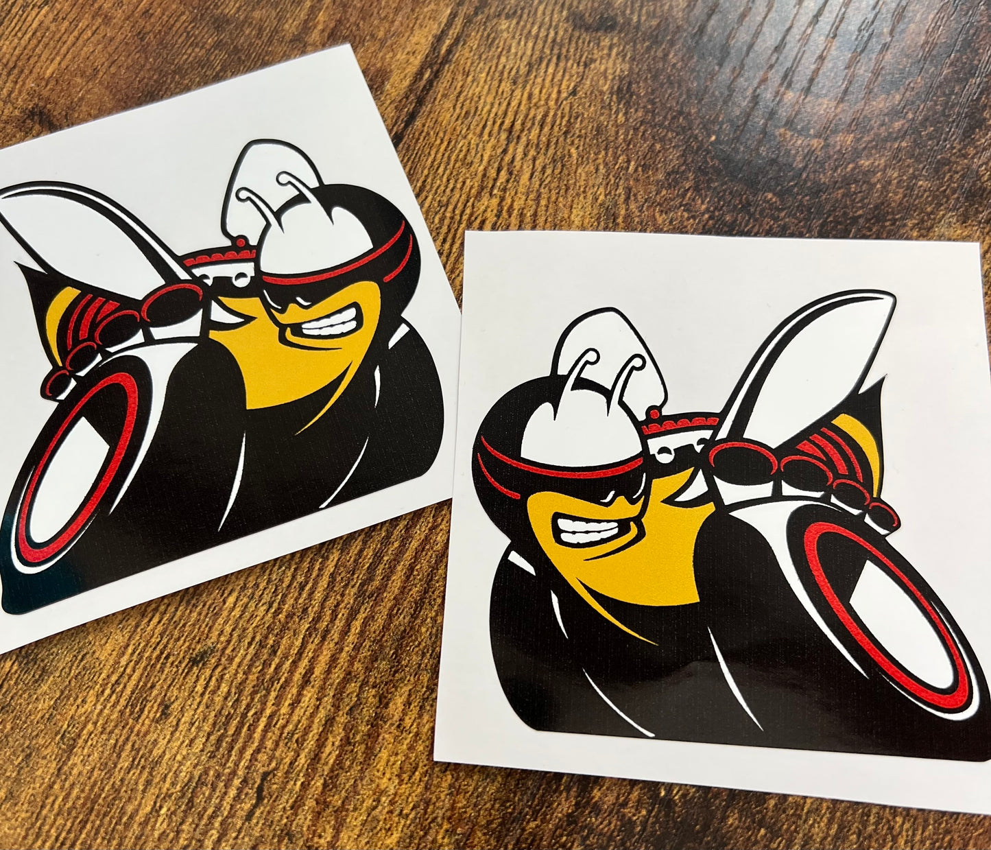 PAIR of Bee DECALS Decal Sticker Left and Right side Fit Scat Pack